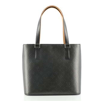 Louis Vuitton Mat Stockton Handbag Monogram Vernis