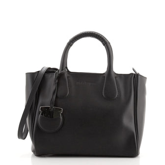 Salvatore Ferragamo Nolita Satchel Leather Mini