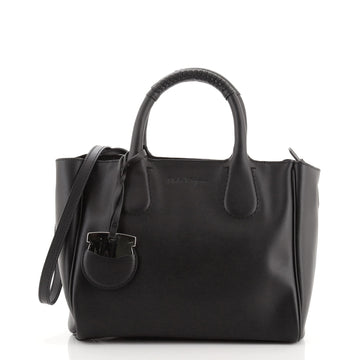 Salvatore Ferragamo Nolita Satchel Leather Mini
