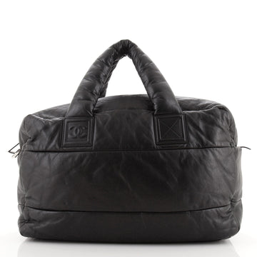 Chanel Coco Cocoon Bowling Bag Quilted Lambskin Large