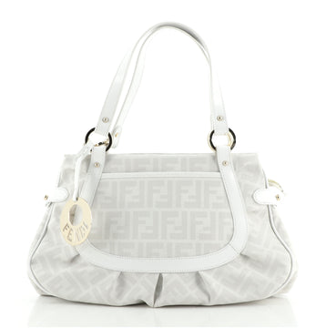 Fendi Chef Tote Zucca Coat Canvas Medium
