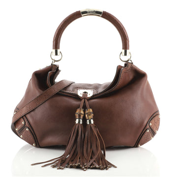 Gucci Indy Hobo Leather Medium