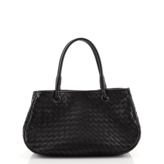 Bottega Veneta Open Shopping Tote Intrecciato Nappa Mini