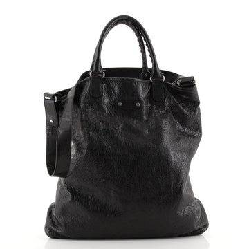Balenciaga Arena Classic Studs Convertible Tote Leather