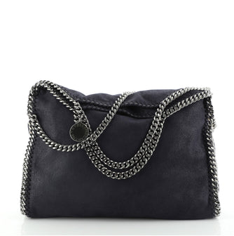 Stella McCartney Falabella Fold Over Bag Shaggy Deer