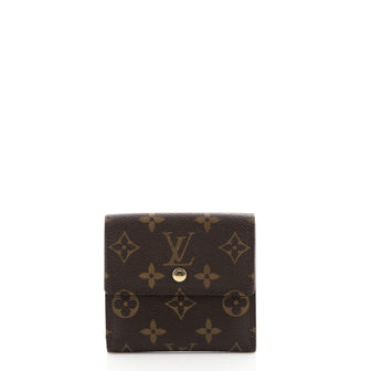 Louis Vuitton Elise Wallet Monogram Canvas