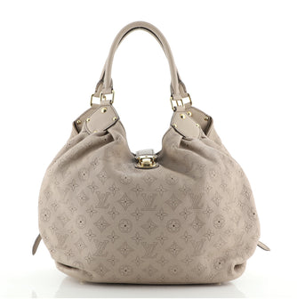 Louis Vuitton L Hobo Mahina Leather