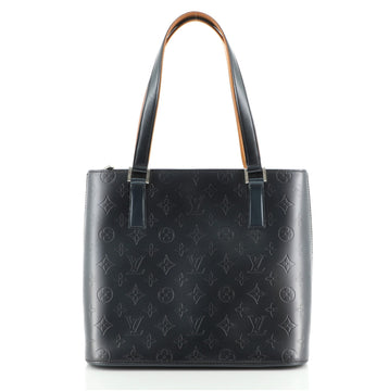 Louis Vuitton Mat Stockton Handbag Monogram Vernis