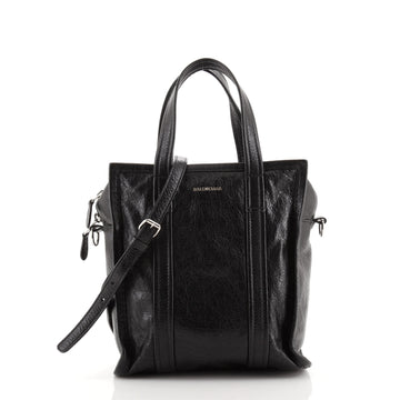 Balenciaga Bazar Convertible Tote Leather XS