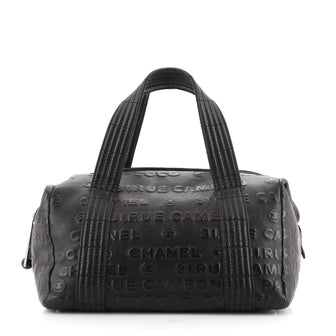 Chanel Unlimited Duffle Bag Embossed Calfskin