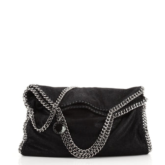 Stella McCartney Falabella Fold Over Bag Shaggy Deer