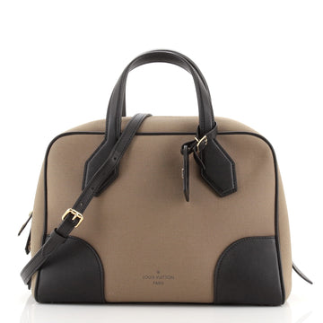 Louis Vuitton Dora Soft Handbag Canvas MM