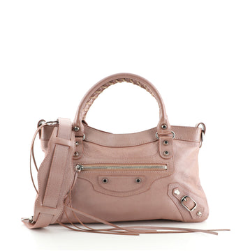 Balenciaga First Classic Studs Bag Leather