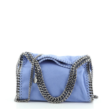 Stella McCartney Falabella Fold Over Crossbody Bag Shaggy Deer Mini