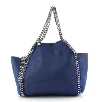 Stella McCartney Falabella Reversible Tote Shaggy Deer Mini