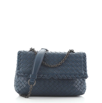 Bottega Veneta Olimpia Crossbody Bag Intrecciato Nappa Baby