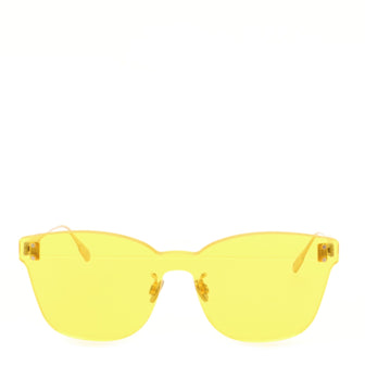 Christian Dior Color Quake 2 Cat Eye Sunglasses Metal with Acetate