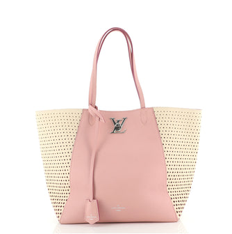 Louis Vuitton Lockme Cabas Perforated Leather