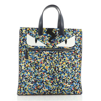 Fendi Monster Tote Printed Nylon