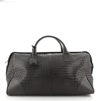 Bottega Veneta Convertible Duffle Bag Intrecciato Nappa Medium