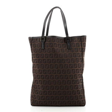 Fendi Vintage Shopping Tote Zucchino Canvas Tall