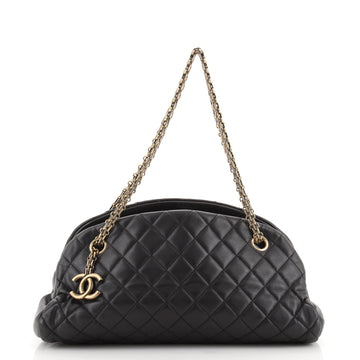 Chanel Just Mademoiselle Bag Quilted Lambskin Small
