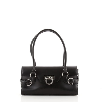 Salvatore Ferragamo Gina Satchel Leather Medium