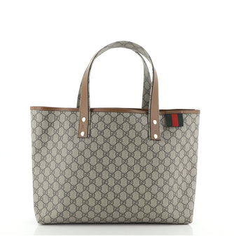 Gucci Web Loop Tote GG Coated Canvas Medium