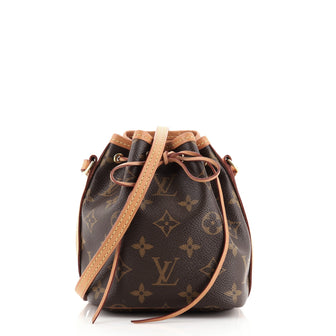 Louis Vuitton Petit Noe Handbag Monogram Canvas