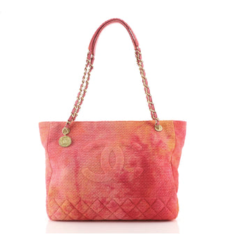 Chanel Paris - 31 Rue Cambon Timeless CC Shopping Tote Quilted Wool Tweed Large