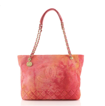 Chanel Paris - 31 Rue Cambon Timeless CC Shopping Tote Quilted Wool Tweed Large