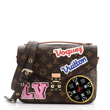 Louis Vuitton Pochette Metis Limited Edition Patches Monogram Canvas