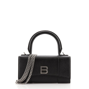 Balenciaga Hourglass Phone Holder Crossbody Bag Leather