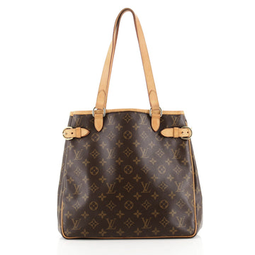 Louis Vuitton Batignolles Handbag Monogram Canvas Vertical