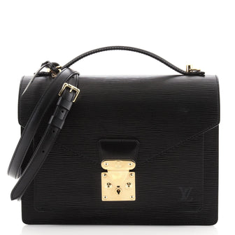 Louis Vuitton Monceau Handbag Epi Leather