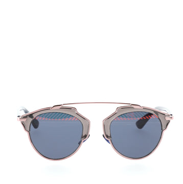 Christian Dior So Real Aviator Sunglasses Acetate and Metal