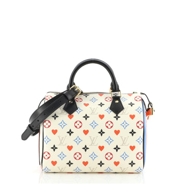 Louis Vuitton Speedy Bandouliere Bag Limited Edition Game On Multicolor Monogram 25