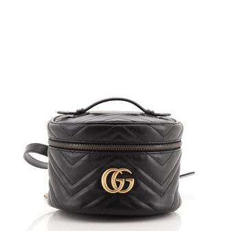 Gucci GG Marmont Backpack Matelasse Leather Mini