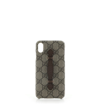 Gucci Phone Case GG Coated Canvas iPhone X/XS