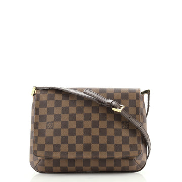 Louis Vuitton Musette Tango Handbag Damier