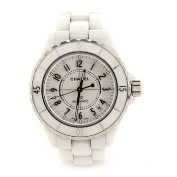 Chanel J12 Automatic Watch Ceramic and Stainless Steel 38