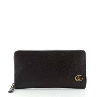 Gucci GG Marmont Zip Around Wallet Leather