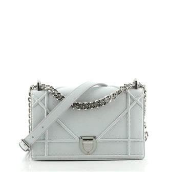 Christian Dior Diorama Flap Bag Grained Calfskin Small