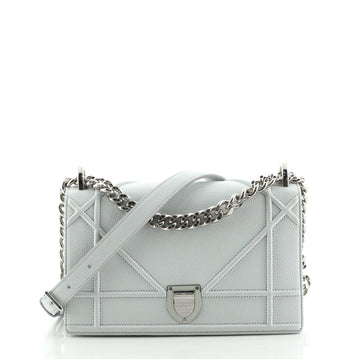 Christian Dior Diorama Flap Bag Grained Calfskin Small
