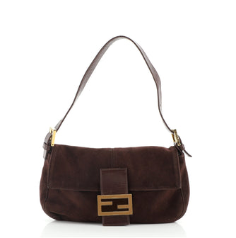 Fendi Baguette Suede Large