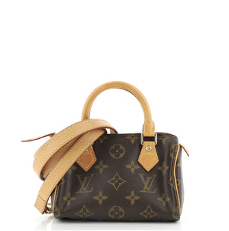 Louis Vuitton Speedy Mini HL Handbag Monogram Canvas