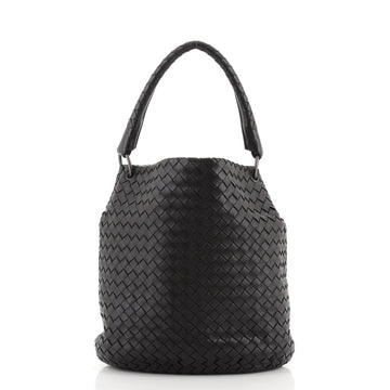 Bottega Veneta Bucket Hobo Bag Intrecciato Nappa Mini