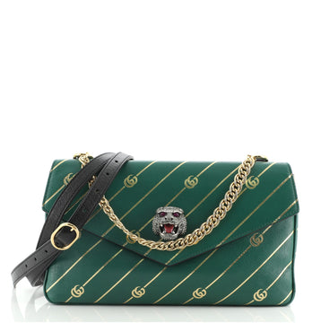 Gucci Thiara Double Shoulder Bag Printed Leather Medium