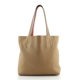 Hermes Double Sens Tote Veau Sikkim 36