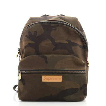 Louis Vuitton Apollo Backpack Limited Edition Supreme Camouflage Canvas